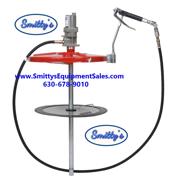 Lincoln 4417 Grease Pump Kit with Hose, Valve and Follower Plate for