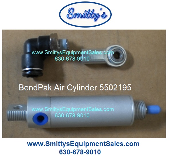 BendPak Air Cylinder 5502195 Including Eyebolt and Air Elbow Fitting