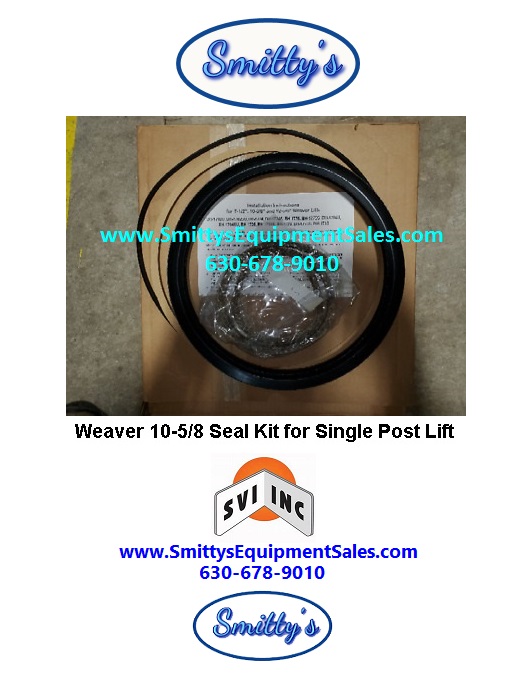 Weaver Single Post Lift Seal Packing Kit