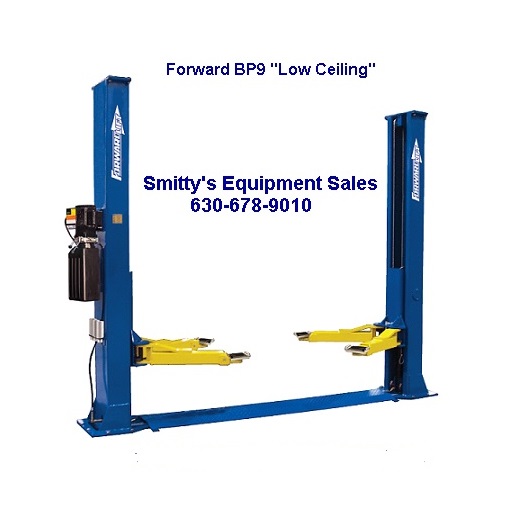 Forward BP9 LowCeiling TwoPost Lift Smitty’s Automotive Shop Equipment Sales
