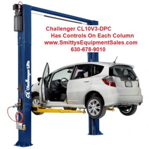 Challenger CL10V3-DPC Two Post 10K Capacity With Dual Controls
