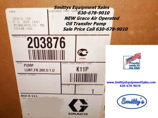 Graco 203876 Oil Transfer Pump Kit