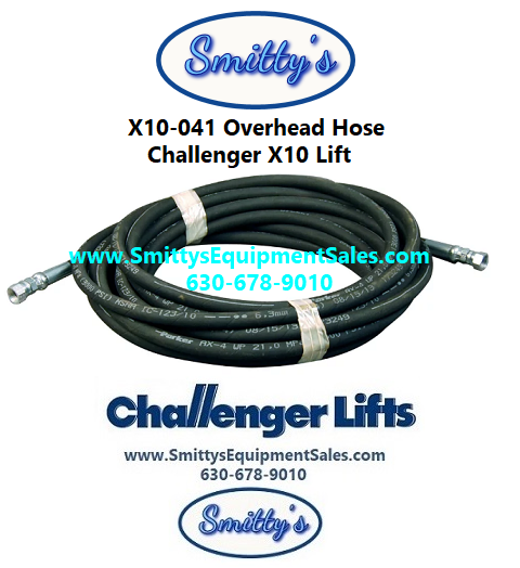 X10-043 Challenger X10 Parts Overhead Hose